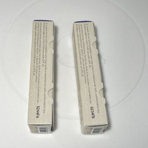 Lot of 2 Tatcha The Kissu Lip Tint SPF 25 Midnight lily 4g Brand NEW - Picture 2 of 9